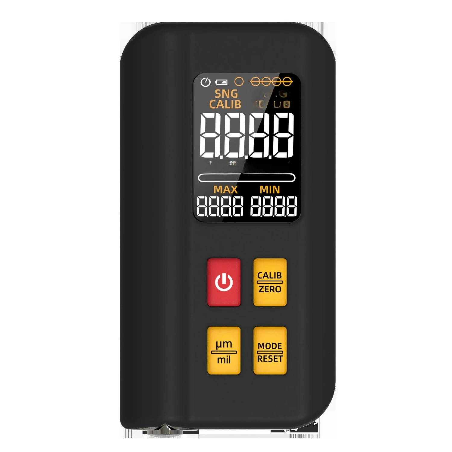 

Coating Thickness Gauge Color Screen Rechargeable Paint Meter for Used Car Paint Detection