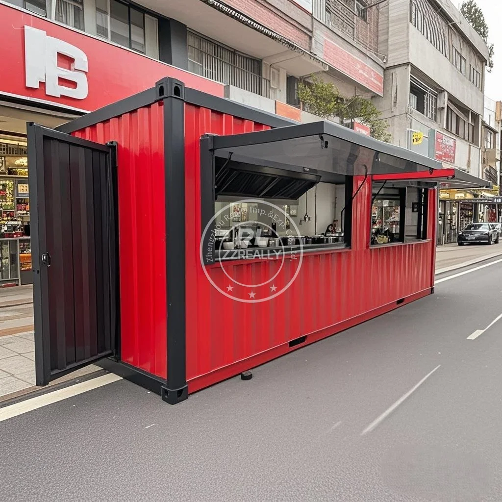 Wholesale Price Customized Container Food Truck Restaurant Bar Coffee Shop Shipping Container with fully equipped kitchen