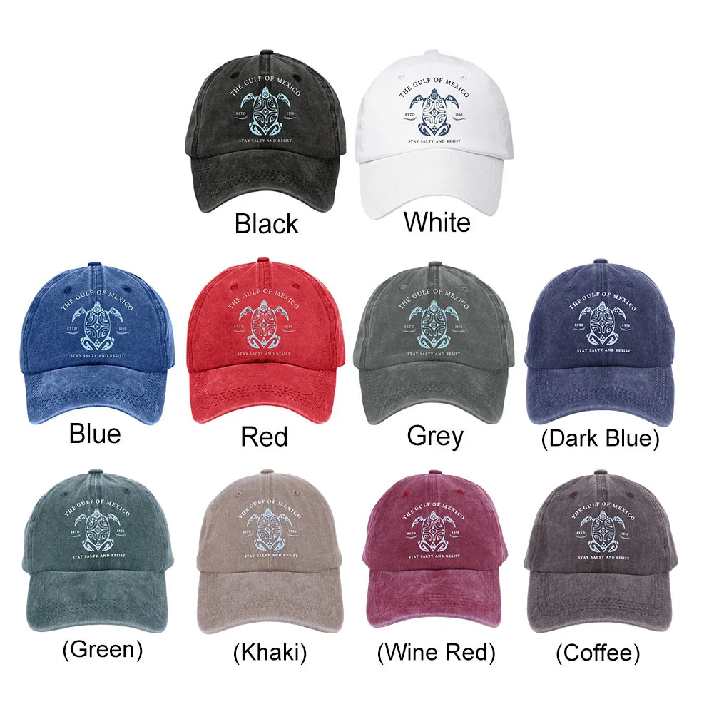 قبعة بيسبول قطنية مغسولة قبعة قطنية عتيقة قابلة للتعديل قبعة سائق الشاحنة قبعة سائق الشاحنة الرياضة في الهواء الطلق قبعة الشمس للرجال والنساء للجنسين