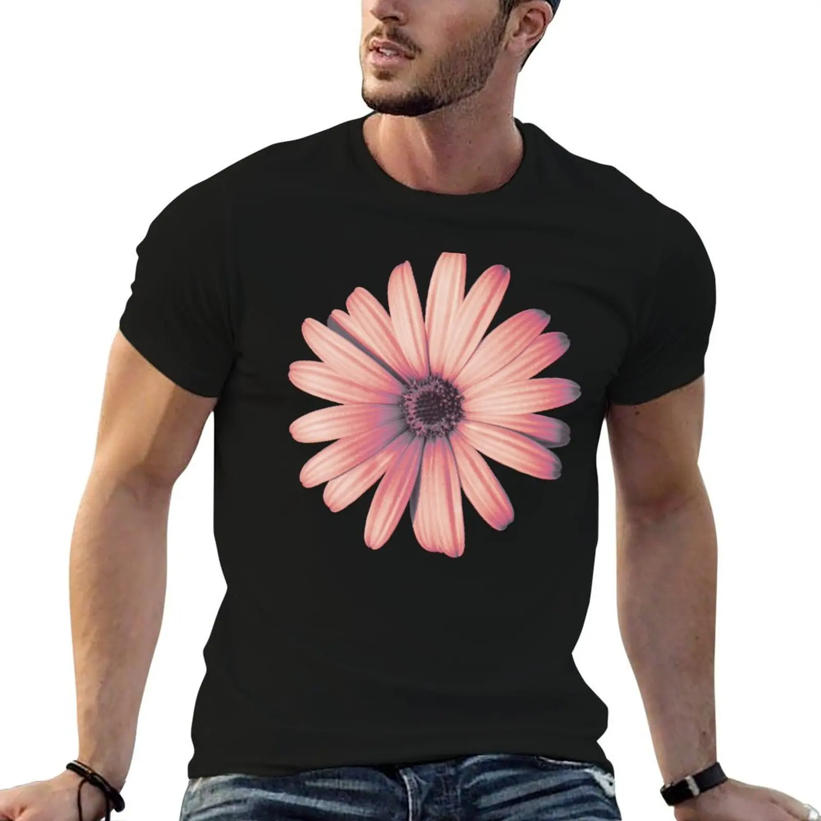 Daisy Red T-Shirt vintage anime shirt Short sleeve tee t shirts for men graphic