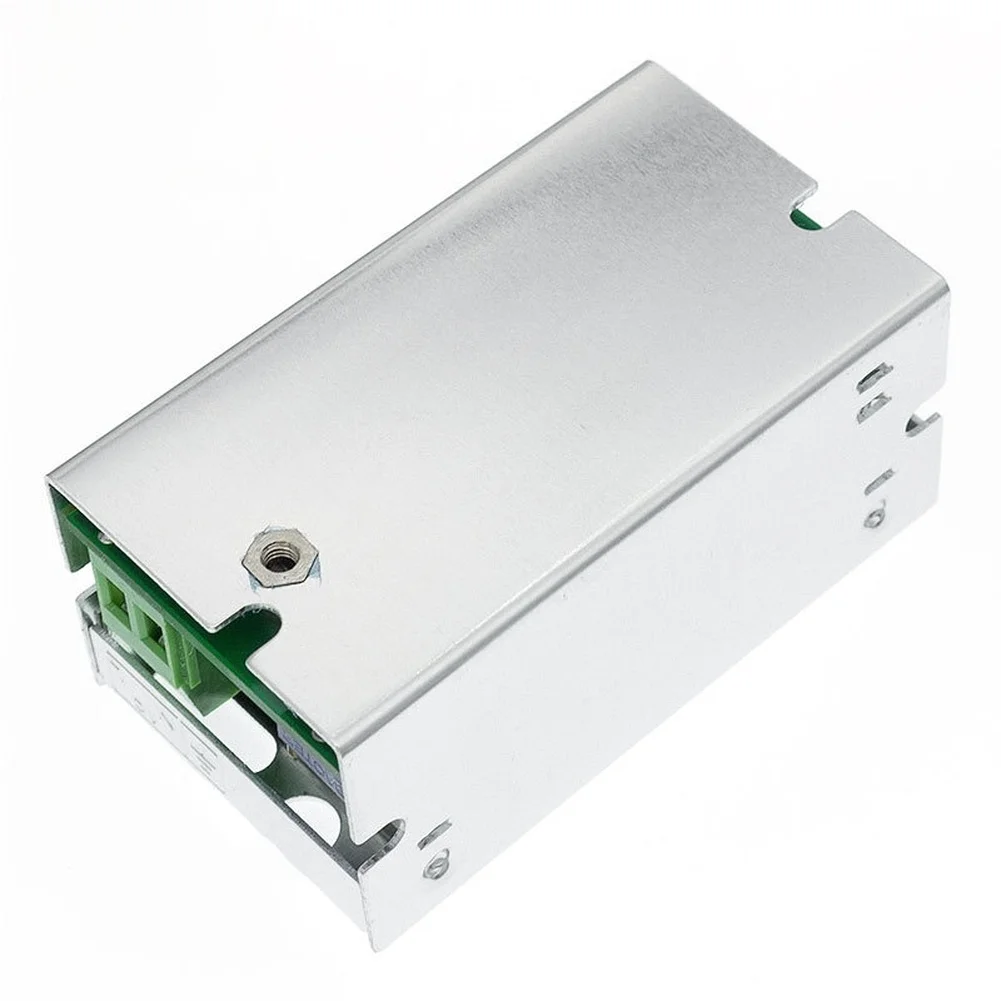 200W Boost Converter Module DC 6-35V to 6-55V Output Adjustable Voltage Aluminum Housing 70x39x32mm for DIY Projects