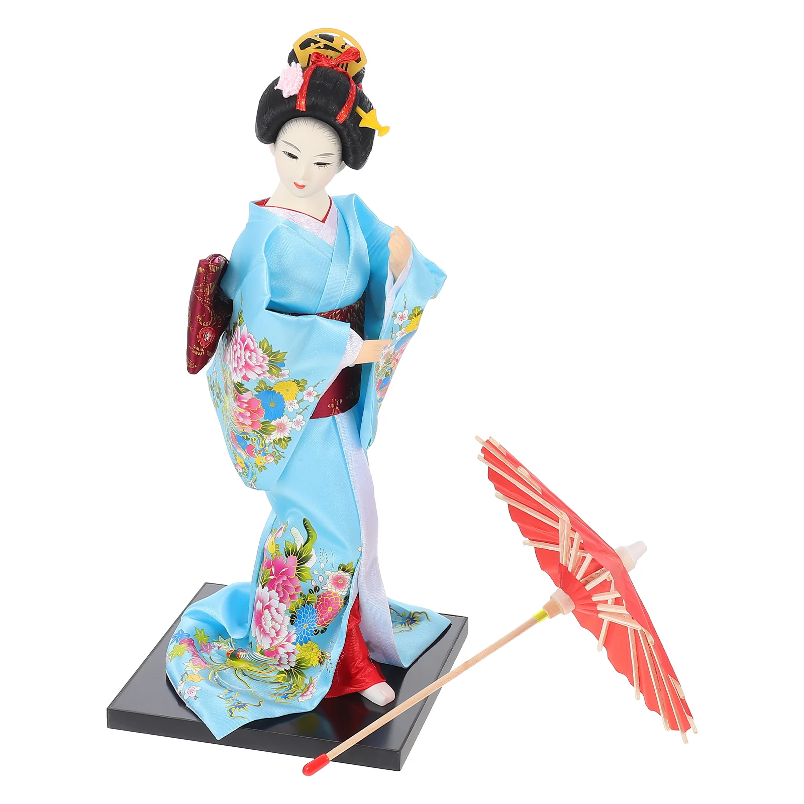 

Japanese Handmade Dolls Baby Toys Geisha Decorate Statue Desktop Kimono Crafts Home Fabric Decoration Kabuki