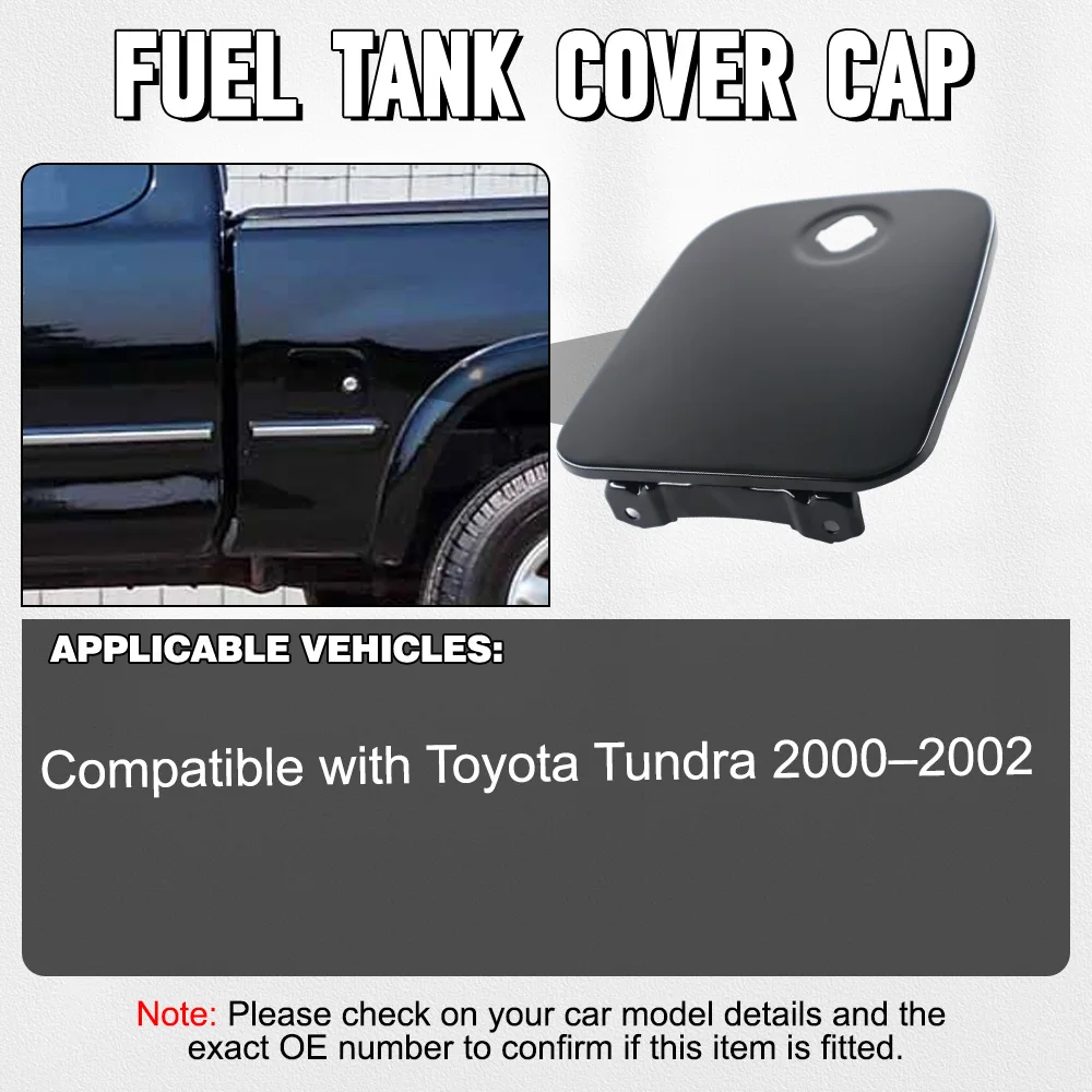 

Car Fuel Gas Filler Flap Tank Door Cover Cap Lid 77305-0C012 For Toyota Tundra 2000 2001 2002