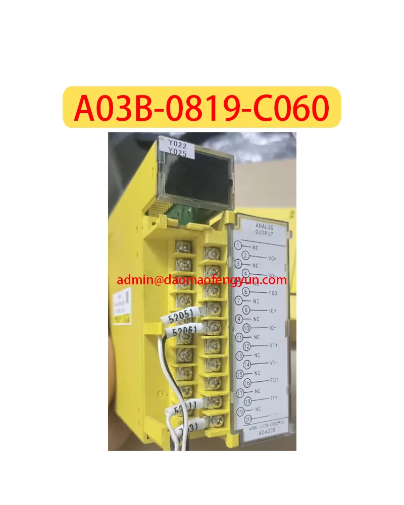 

A03B-0819-C060 Used Module A03B 0819 C060，Fast shipping