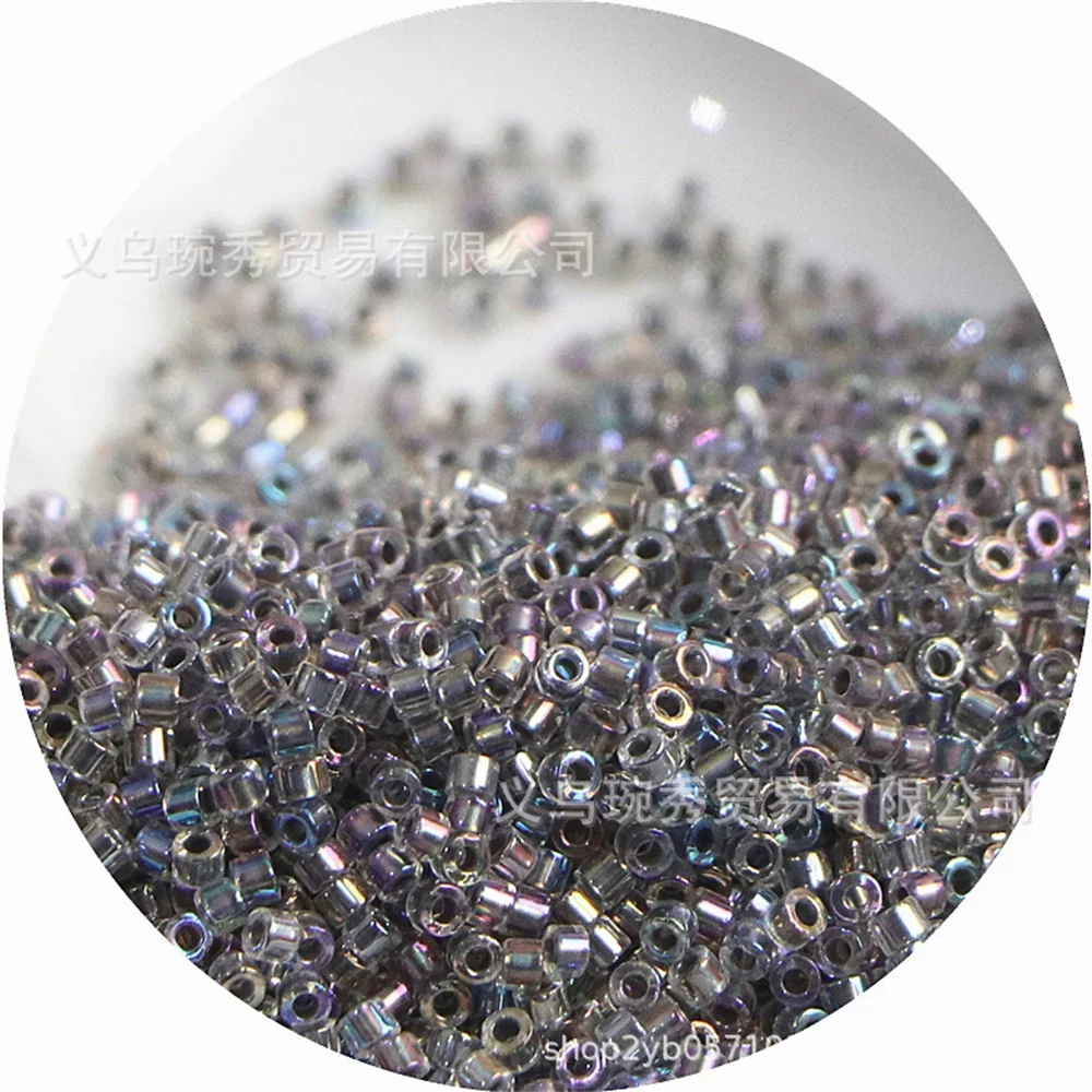 2mm Pearl Powder Fantasy Colored Glass Antique Beads Handmade DIY Bead Beads Necklace Bracelet Accessories Materials
