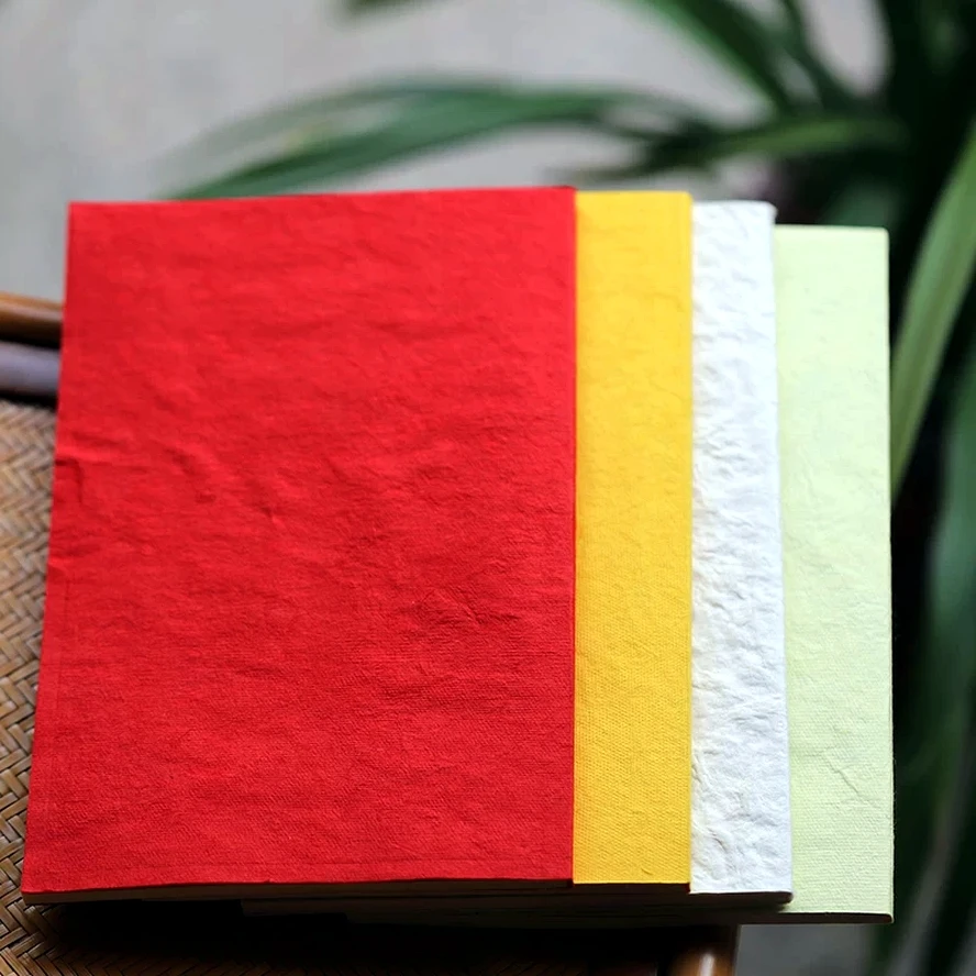 Rice Paper Stamp Album - Calligraphy & Painting Book for Seals,Sketch Pad,Art School Supplies Notebook for Stamping Memory