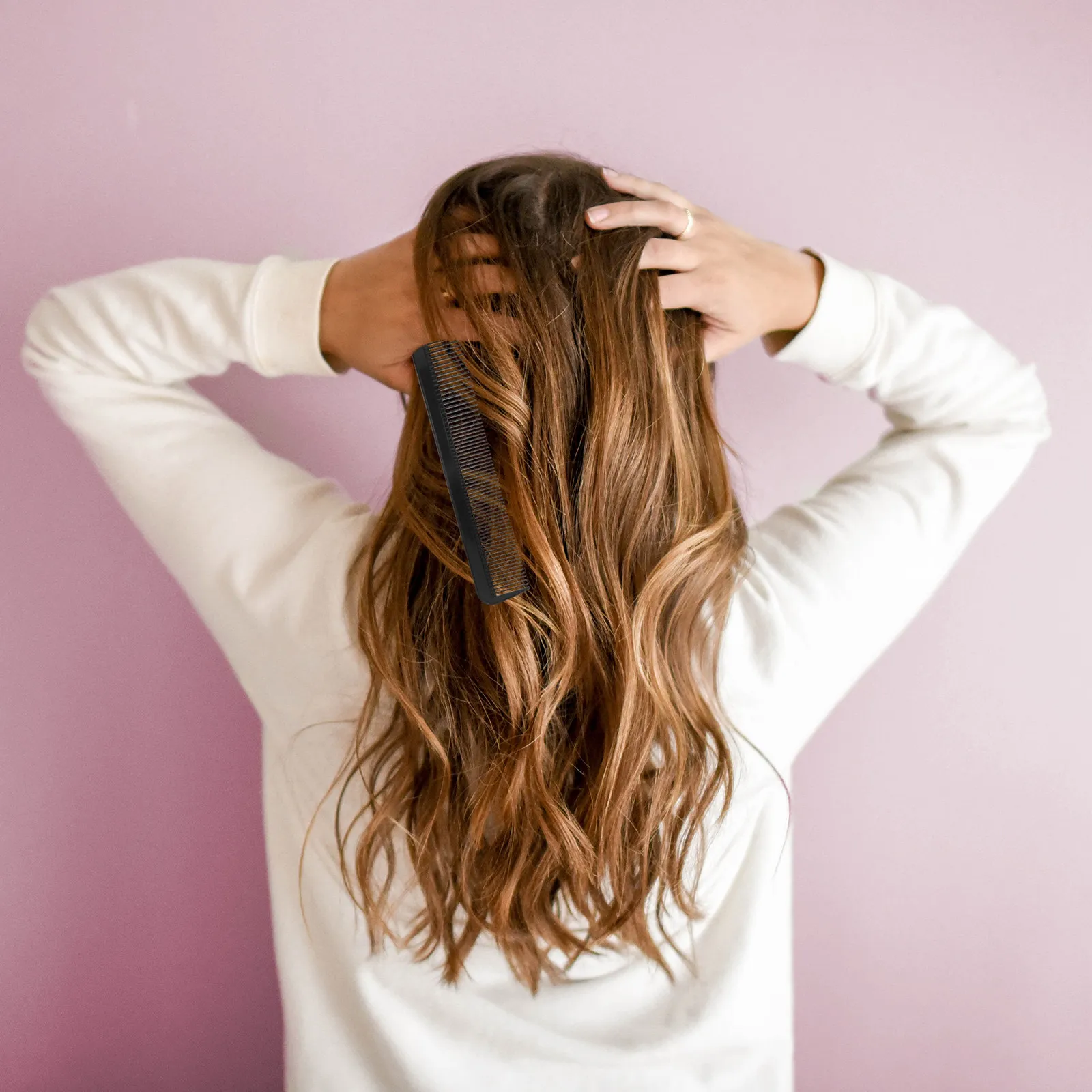 

2Pcs S Shape Hairdressing Comb Sturdy Professional Barber Comb Salon Hair Styling Combs Fashion Hair-Comb Barber Tools