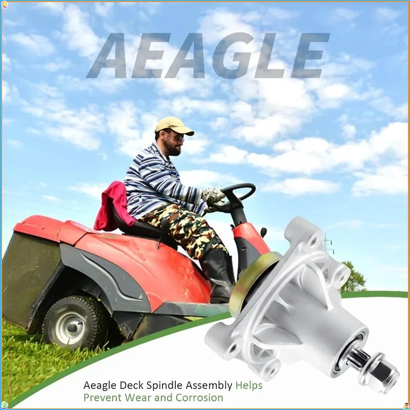 Mower Deck Spindle Assembly (3 Pack) - Fits Hustler Raptor Limited 36/42/52 Inch