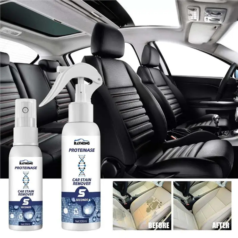 

Car Interior Cleaning Agent Multipurpose Powerful Stain Removing Foam Auto Interior Cleaning Tools for Cleaning Maintenance