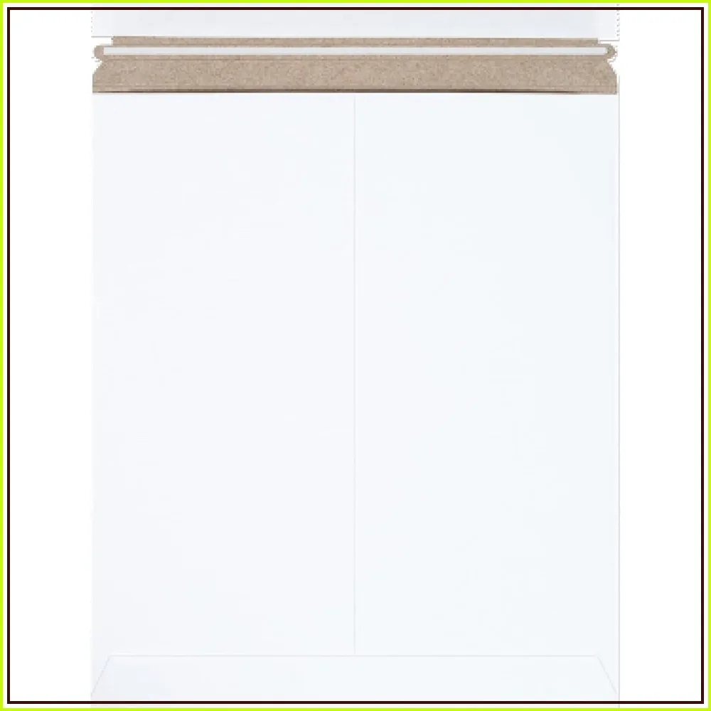

Rigid Cardboard Mailers 12.75x15 in, 100-Pack for Photos, Artwork, Certificates - Stay Flat Protection