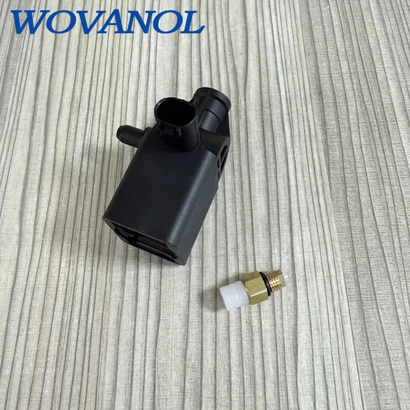 1SET 2113200925 Rear Air Suspension Spring Bellow with Electric Valve for Mercedes E-Class W211 S211 CLS-Class W219 4Matic 02-10