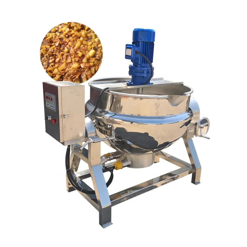 

Planetary Electric Heating Tilting Jacket Pot 300L Porridge Syrup Jacketed Cooler Kettle