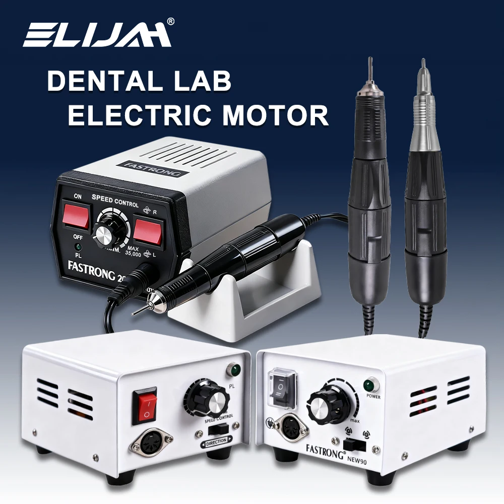 

ELIJAH 35000RPM Dental Lab Electric Grinder Polishing Machine Dental Micromotor Polishing Handpiece Dentistry Equipment Tools