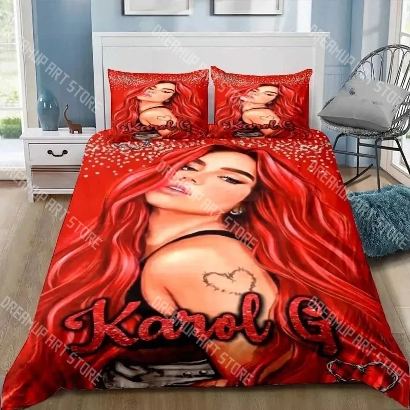 Fashion Karol G Manana  Sera Bonito Bedding Set Single Twin Full Queen King Size Bed Set Kids Bedroom Duvetcover Set