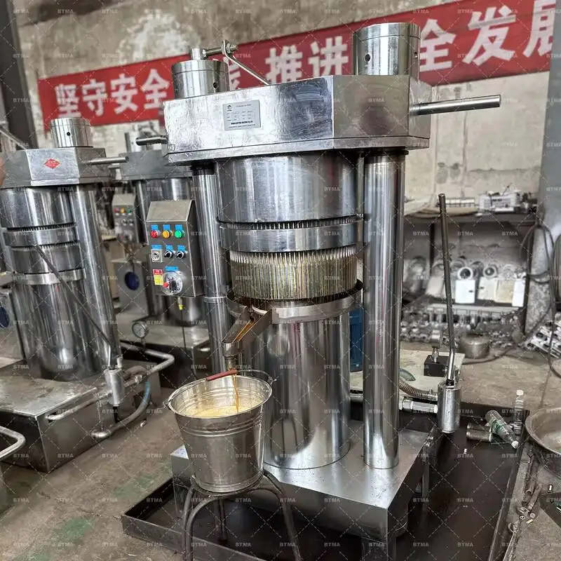 

Factory Direct Sale Hydraulic Pressing Machine Mustard Oil Cold Press Machine Edible Oil Extraction Machinery