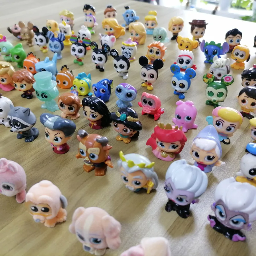 Doorables Collezionismo Bambole con occhi di vetro rari Serie 4 5 6 Figurine Disney Action Figures di cartoni animati Regali di compleanno per bambini