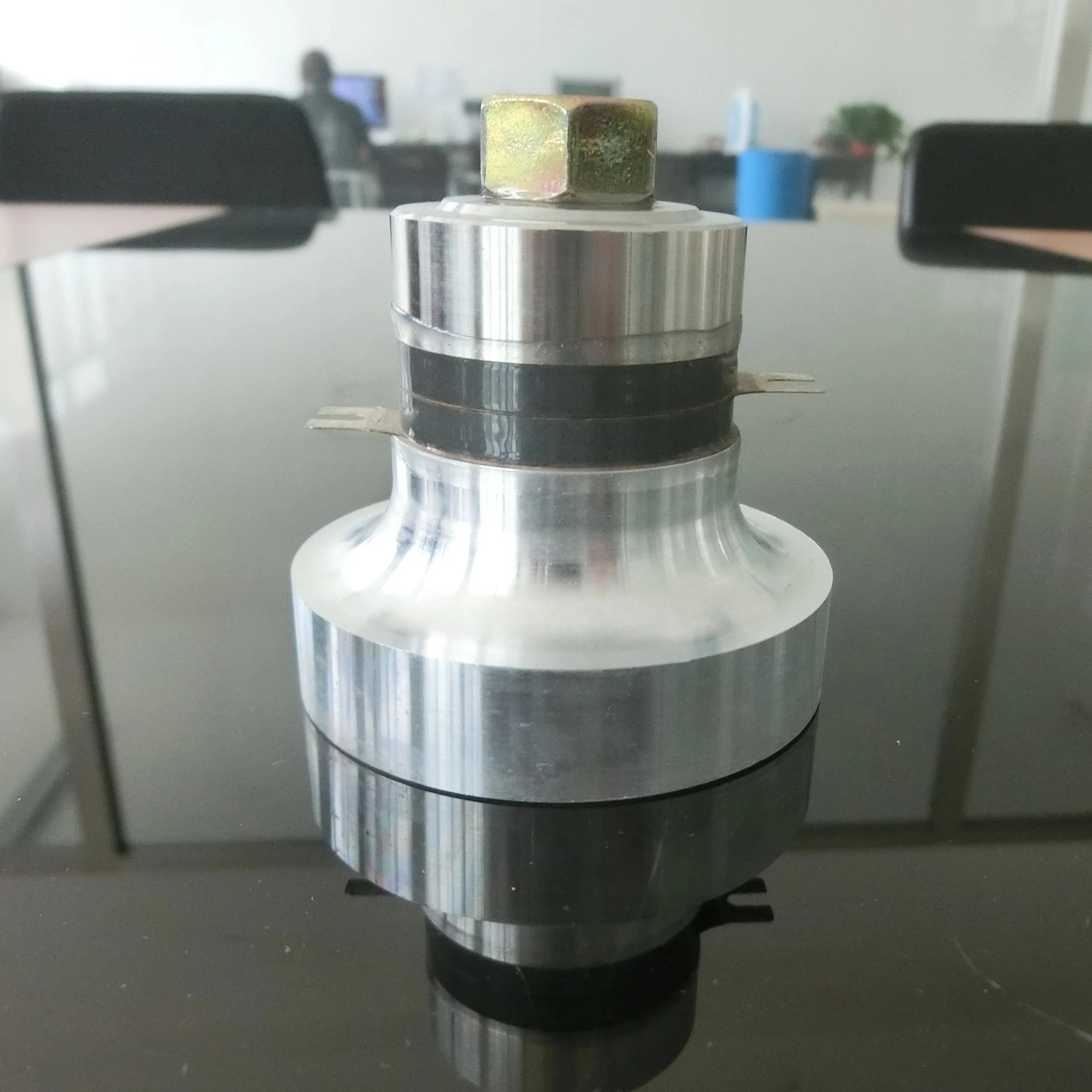 منتجات مخصصة 60 واط 28 كيلو هر - مراجعة Ultrasonic Transducer 28Khz 40Khz 60W وسعره