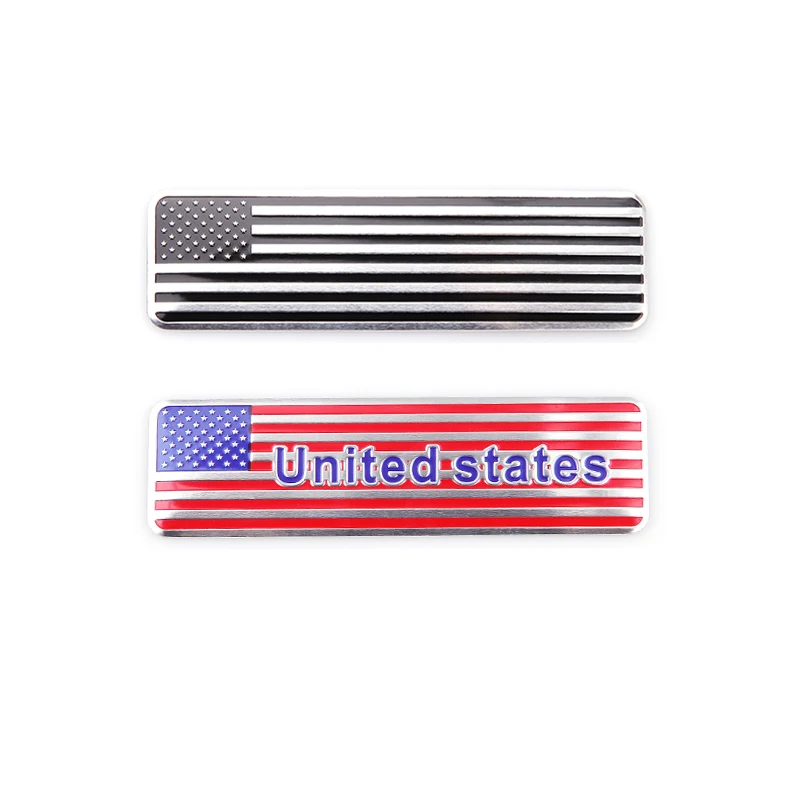 

3D United States Flag Car Sticker Car Tools Emblem Badge Suitable for All Models Decoation Car Accessories car stickers