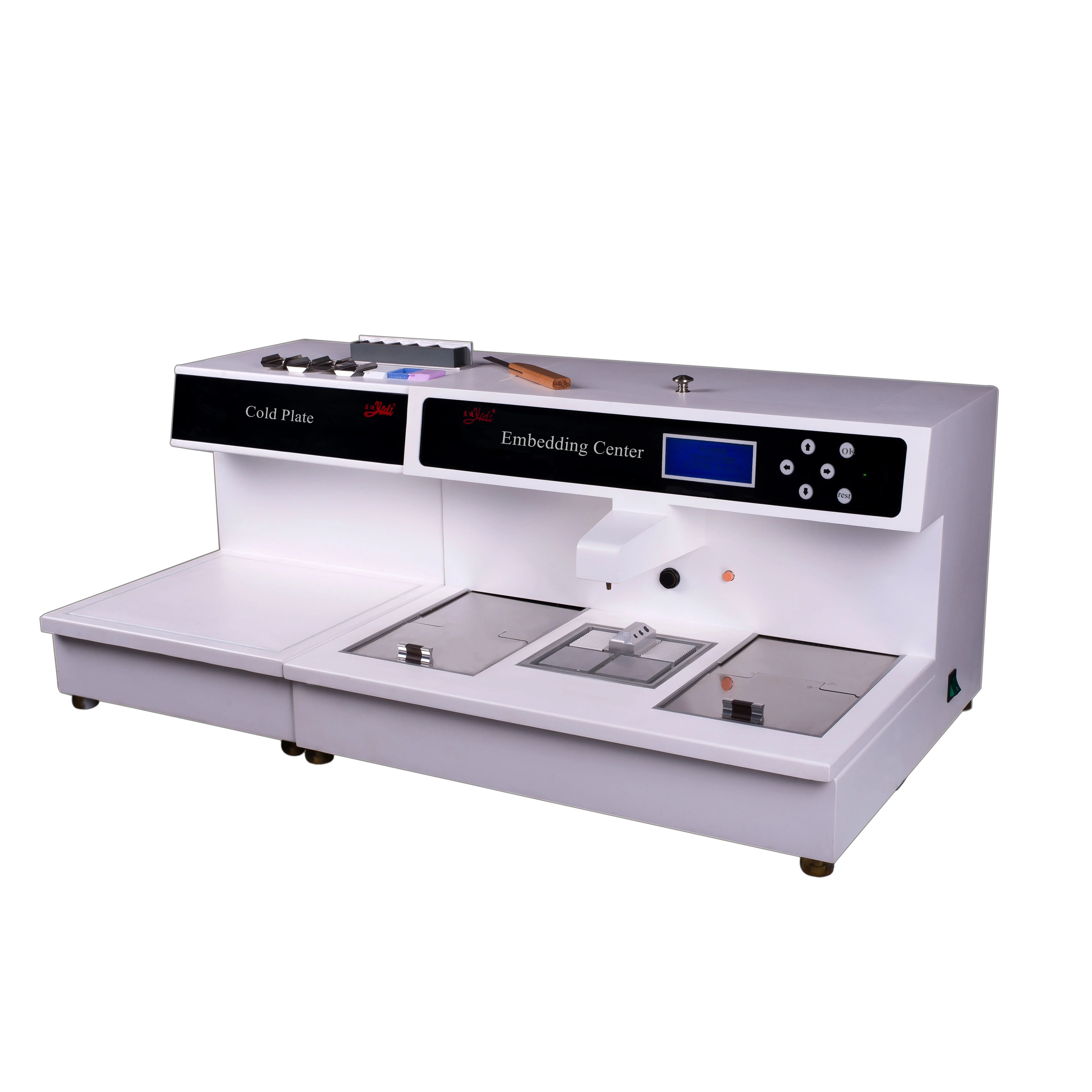 YD-6L Pathology Laboratory Equipment Automatic Biological Machine Tissue Embedding Center and Cold Plate