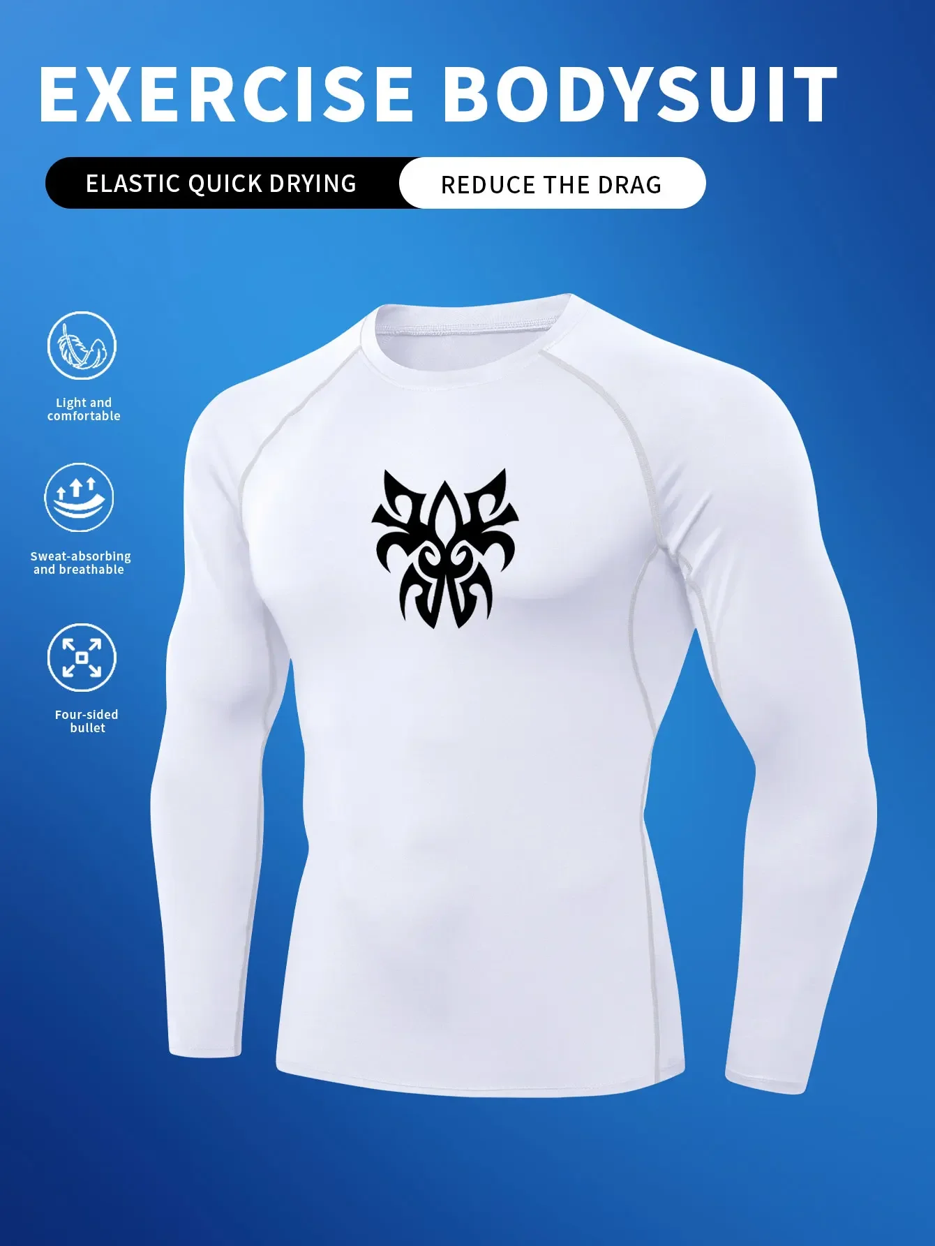 

Мужская домашняя футболка с 2D принтом и длинными рукавами, плотная быстросохнущая повседневная спортивная одежда для баскетбола и фитнеса