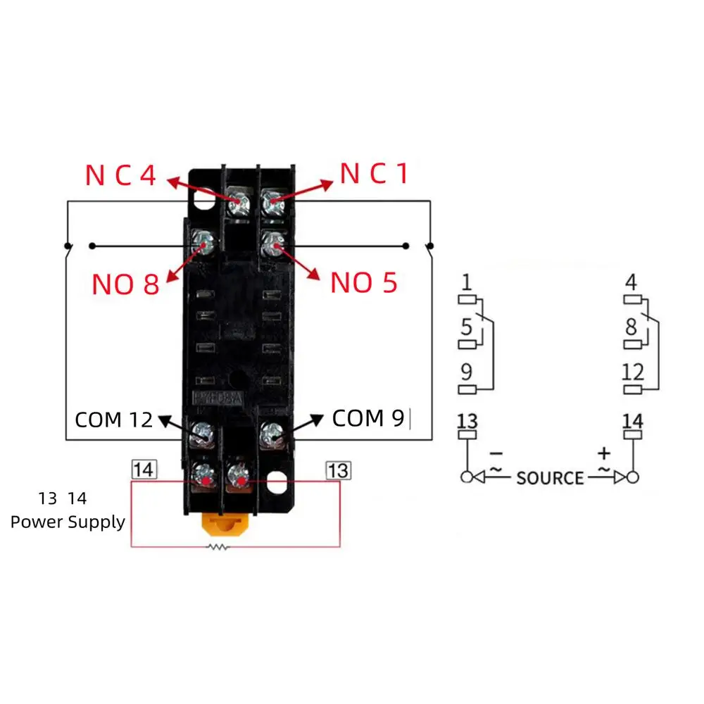 Timer di ritardo 0-60Min H3Y-2 DC12V DC24V AC110V AC220V relè di tempo con PYF08A 8pin Base Mini relè di tempo