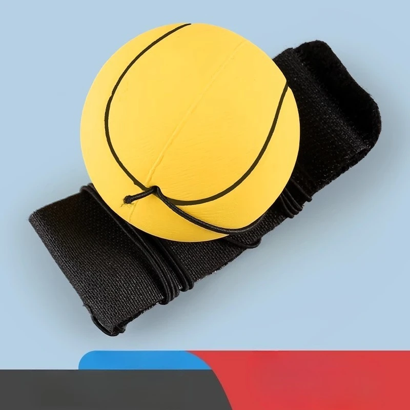 Elastischer Handgelenkball mit Seil - Fitness-Spielzeug für Menschen mittleren und höheren Alters zur Verbesserung der Hand-Augen-Koordination – Detail 2