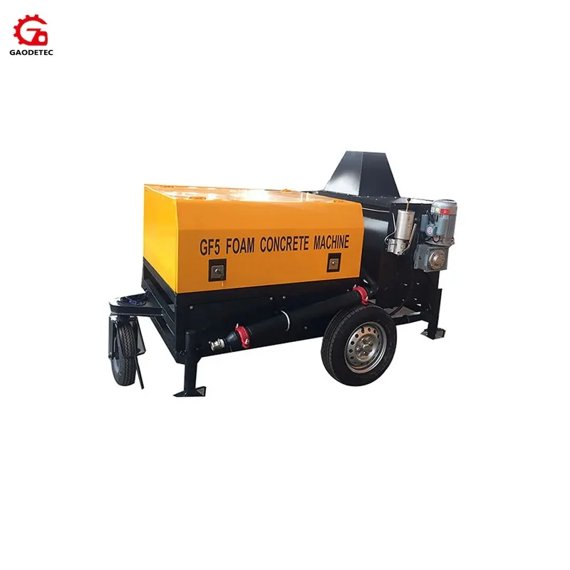 GF5 Foam Concrete Machine With Inside Foam Generator For Concrete