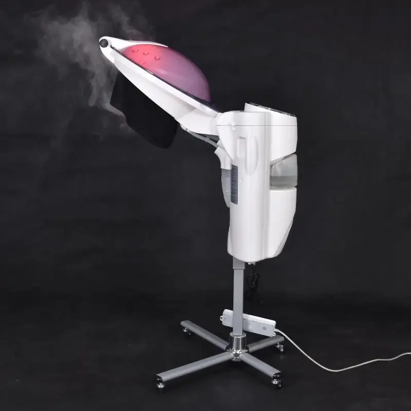 

Heating Infrared Stand Hair Steamers Ozone Micro Mist Hair Spa Steamer Steam Micromist Machine for Beauty Salon Use