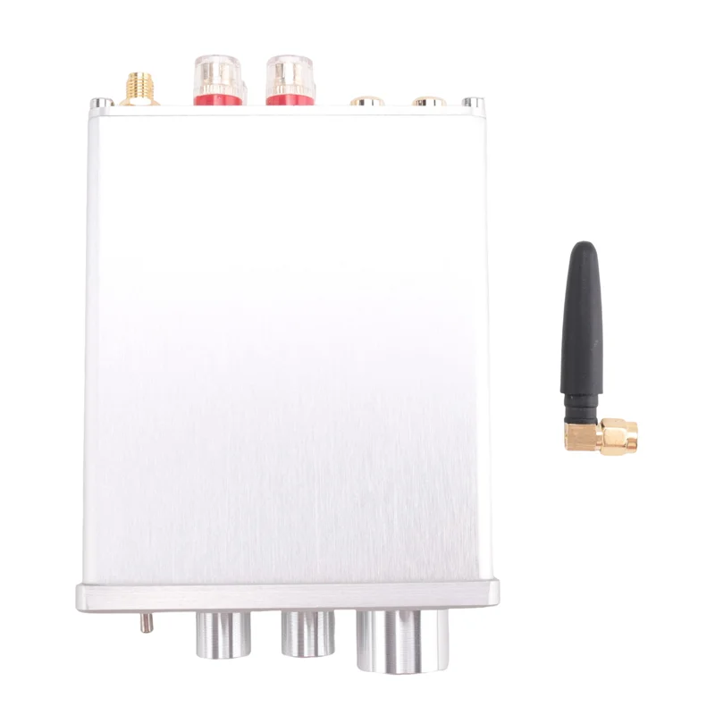 Amplificador de som AS95-Hifi MA12070 80Wx2 Bluetooth 5.0 Amplificador de potência de áudio estéreo para home theater Karaokê Amplifiy-Silver Dura