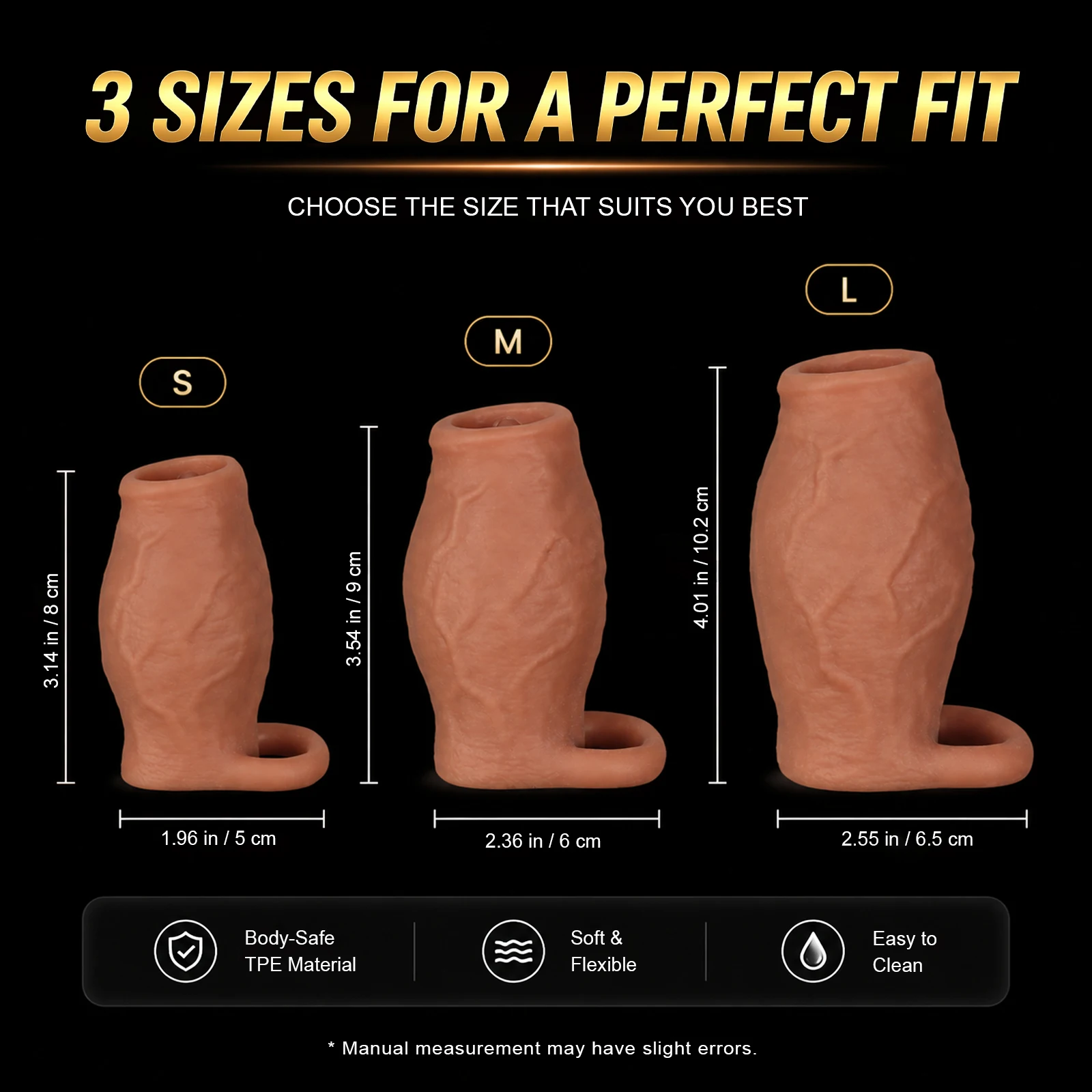 Dick Sleeve Enlargement Lock Sperm Dildo Penis Ring 18 Adult Men Sex Toys Soft Silicone Enlarged Thick Cock Sleeve Male Sexy Toy - view 2