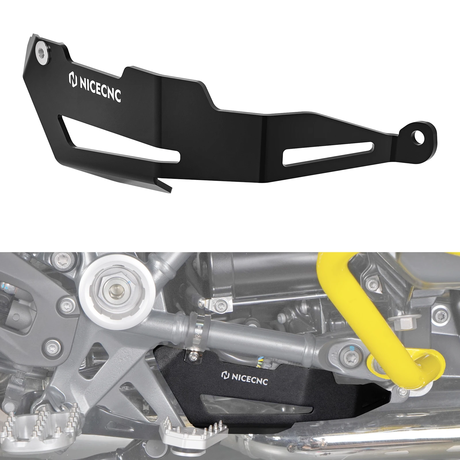 

For 2013-2018 BMW R1200GS/Adventure Exhaust Flap Control Protector Cover for BMW R1250GS 19-23 R1250GS Adventure 2019-2024