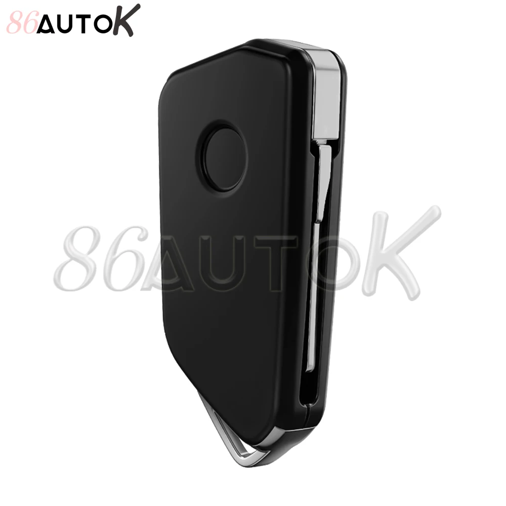

202AD Modified Remote Control Car Key Case For VW Polo Tiguan Jetta Golf For Skoda For Seat Replacement Key Fob Cover Housing