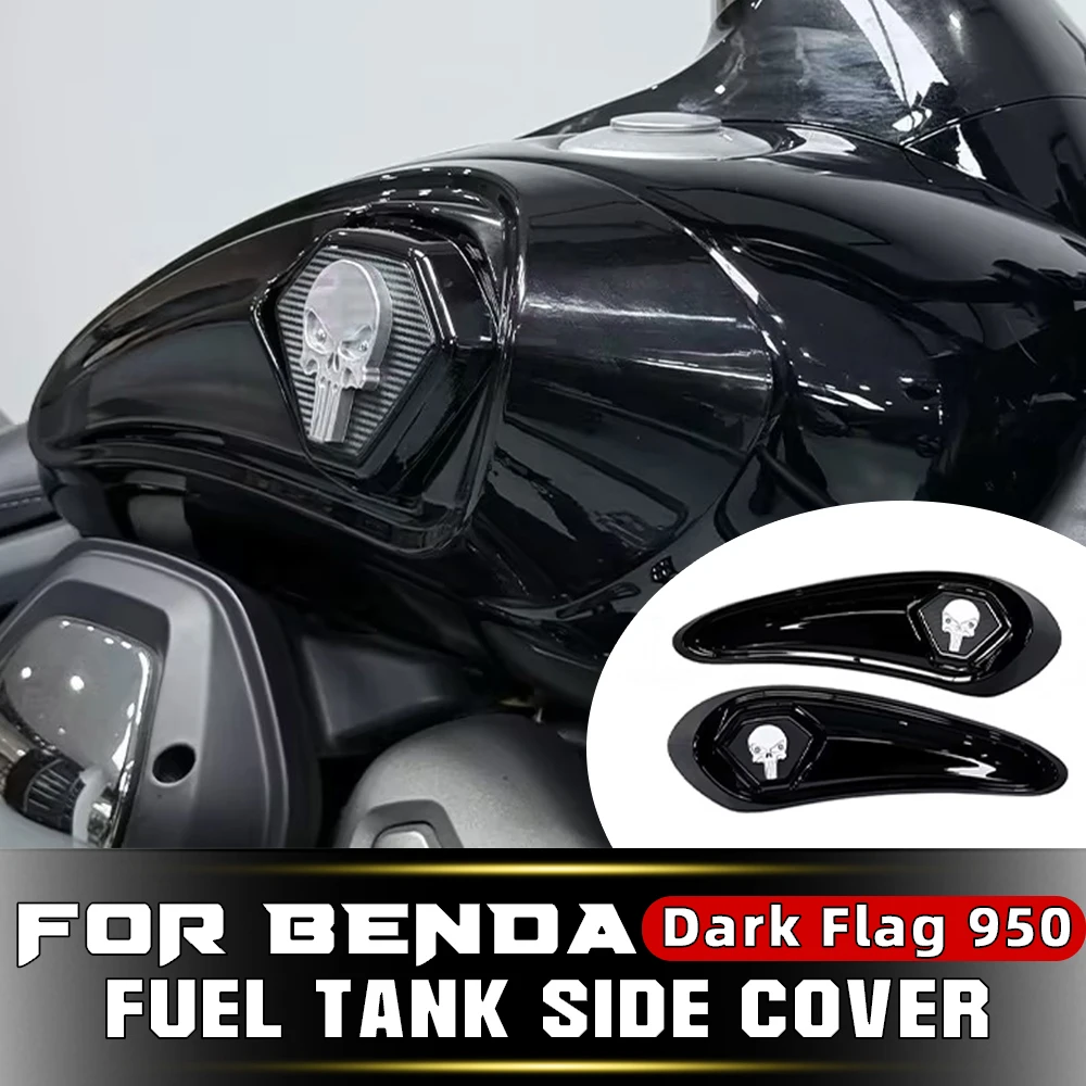 

Fit BENDA Dark Flag 950 Motorcycle Tank Fairing, OEM Fit Side Panel, ABS Plastic, Protective Decor, Bolt-On