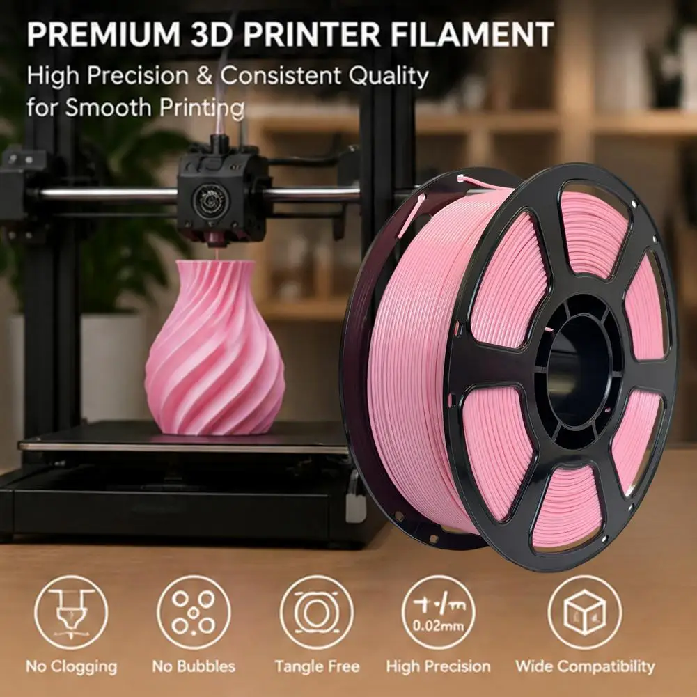 PETG 3D Printer Filament, 1.75mm Weather-Resistant High Toughness Filament, 3D Printing Accessories for DIY Projects