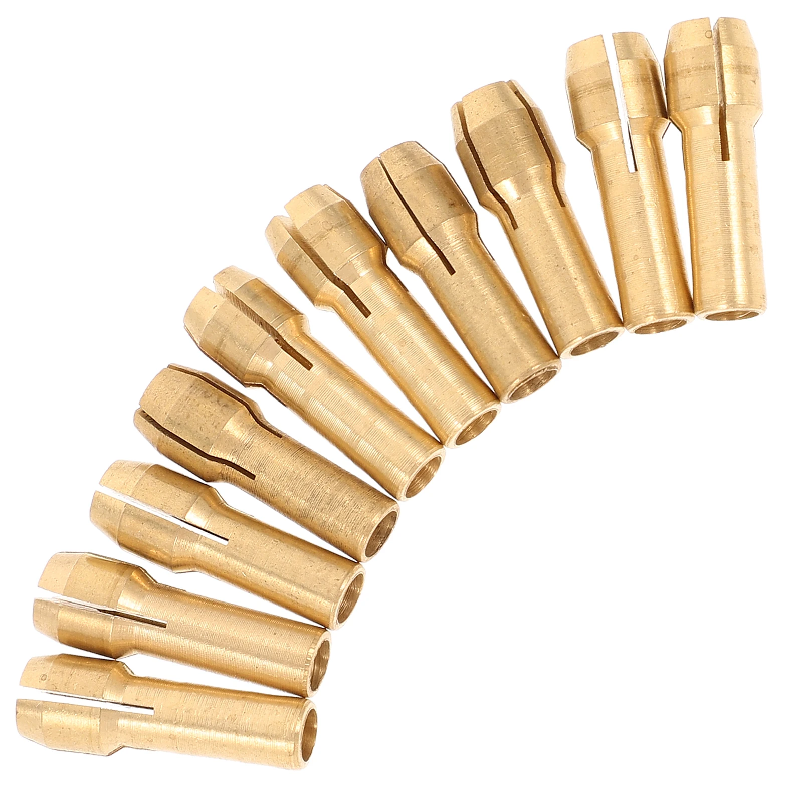 

10pcs Electric Grinding Chuck Set Copper Drill Bit Splitting Logs Four Jaw Chuck Easy Installation Multifunctional Rotary