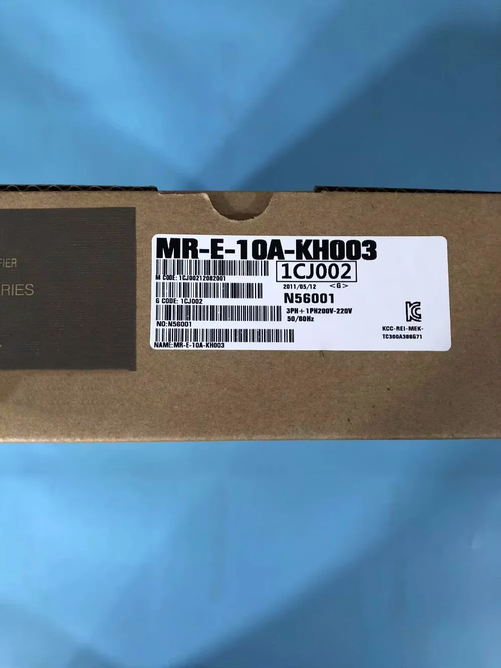 새로운 오리지널 MR-E-10A-KH003 AC 서보 드라이브/드라이버/증폭기