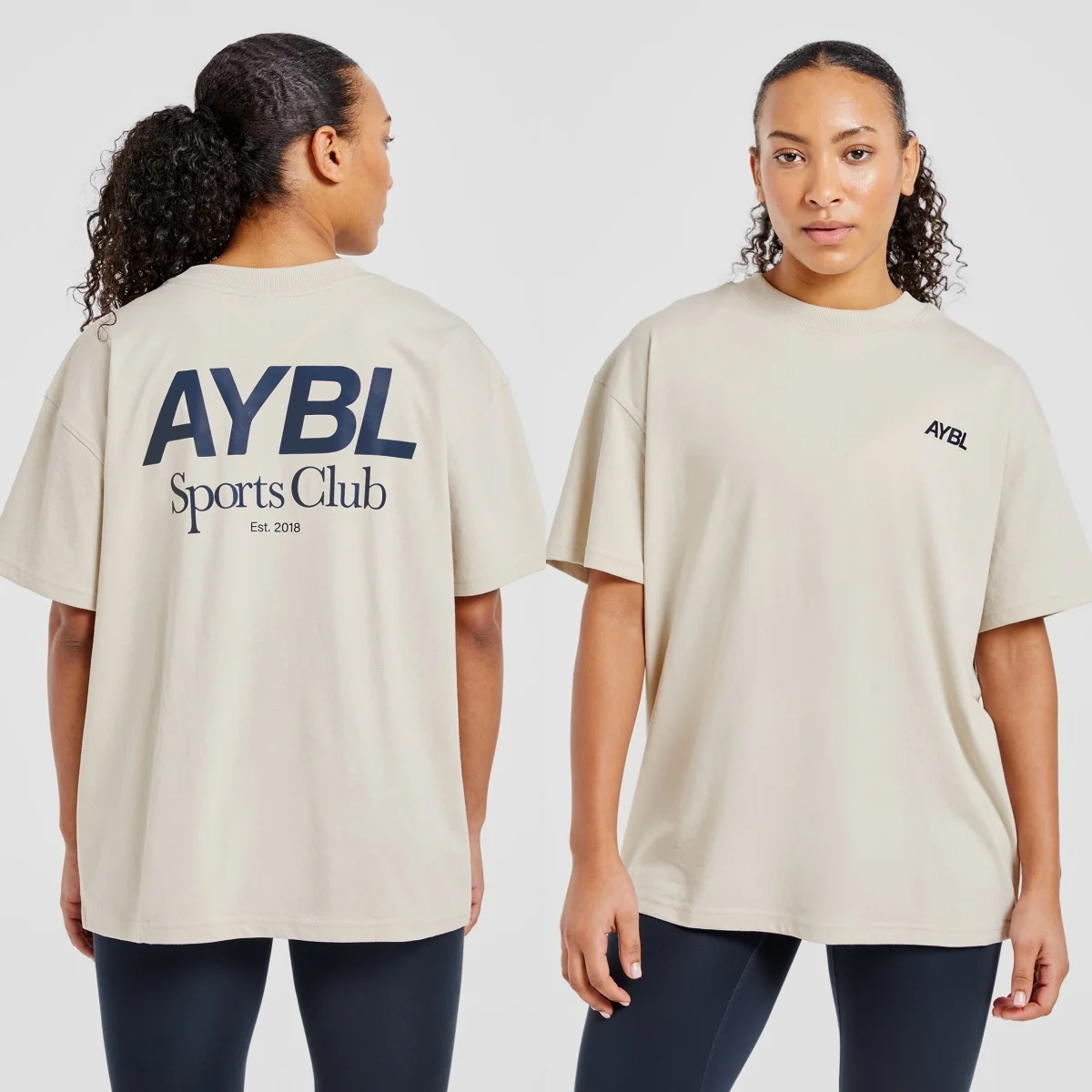Klassisches Weißes Sportclub Oversized GYM Fitness Sport Marken-Grafik-T-Shirt aus Baumwolle für Herren und Damen, Lockeres Workout-Oberteil – Detail 8
