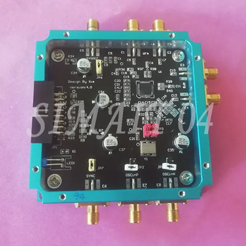 LMX2594 LMX2595 Frequency Synthesizer Board PLL Phase Locked Loop 10M-20GHz High Frequency Microwave Signal Source