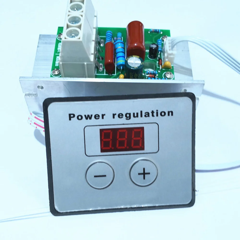 

A67P-10000W Motor Speed Controller High Power AC 220V SCR Voltage Regulator Dimmer Switch Speed Controller