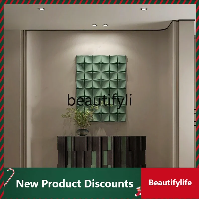 

Retro open lacquered solid wood cabinet/French engraved entrance cabinet/classic dining side cabinet D80