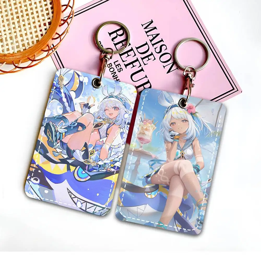 

Брелок-держатель для карт доступа и ID-карт по мотивам игры Genshin Impact: Муалани