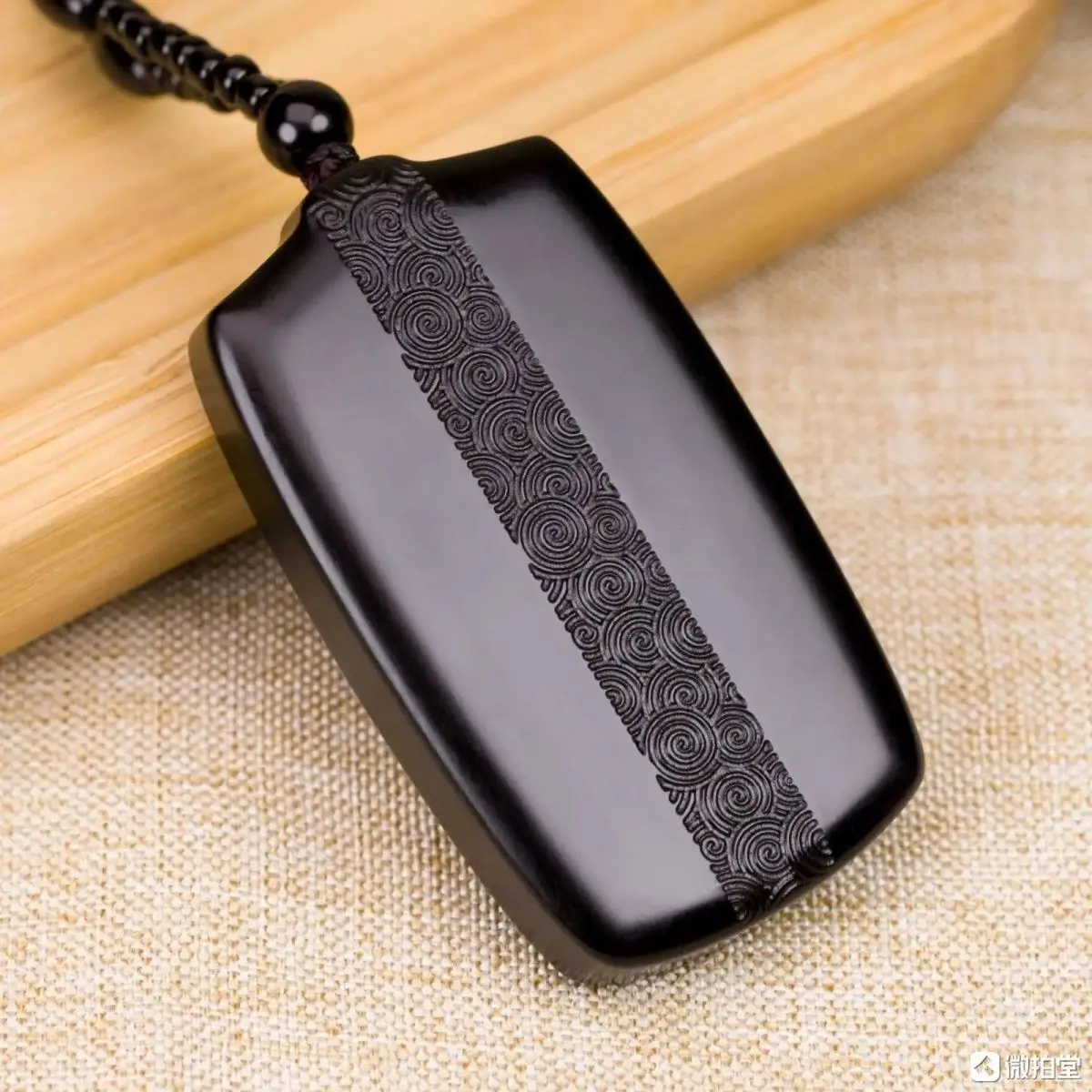 

Xinjiang pure natural Hetian jade men's jade brand Moyu Ping An Moyu no matter brand men's and women's square brand couple