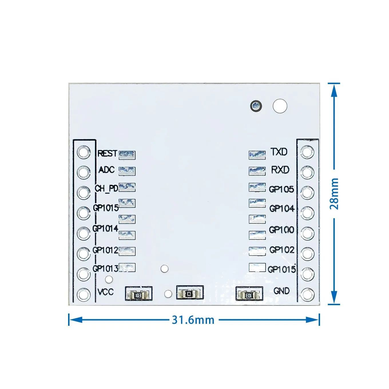 ESP8266 ESP32 wireless For bluetooth adapter plate plate ESP-32S ESP-32 ESP-12 07 08