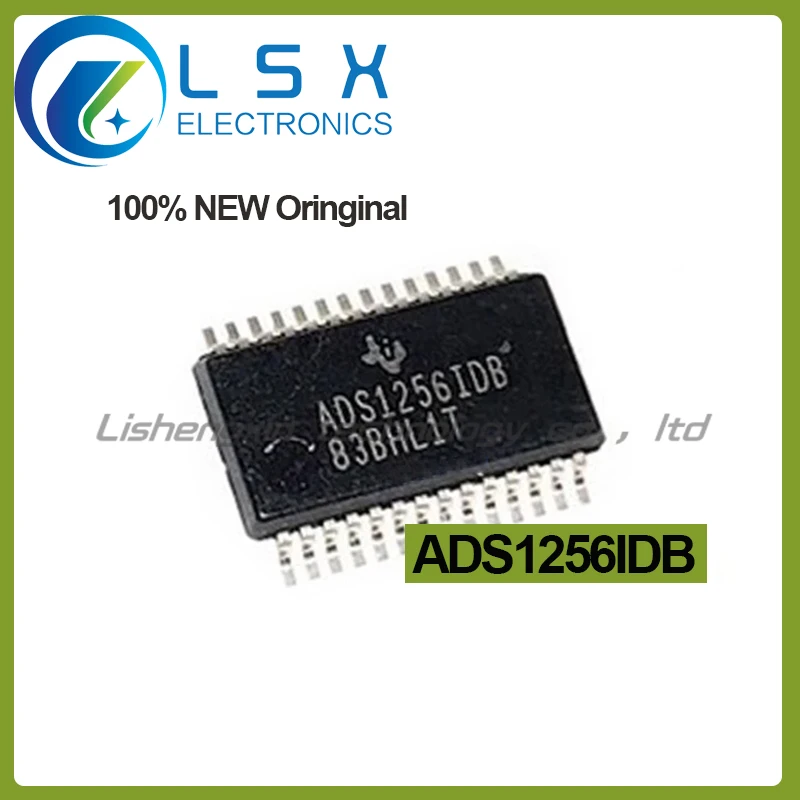 

10pcs ADS1256IDB ADS1256IDBR analog-to-digital converter chip SSOP-28