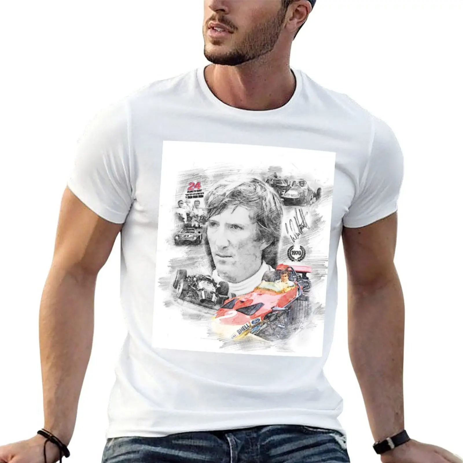 

Jochen Rindt T-Shirt anime t shirts oversize essential t shirt T-Shirt