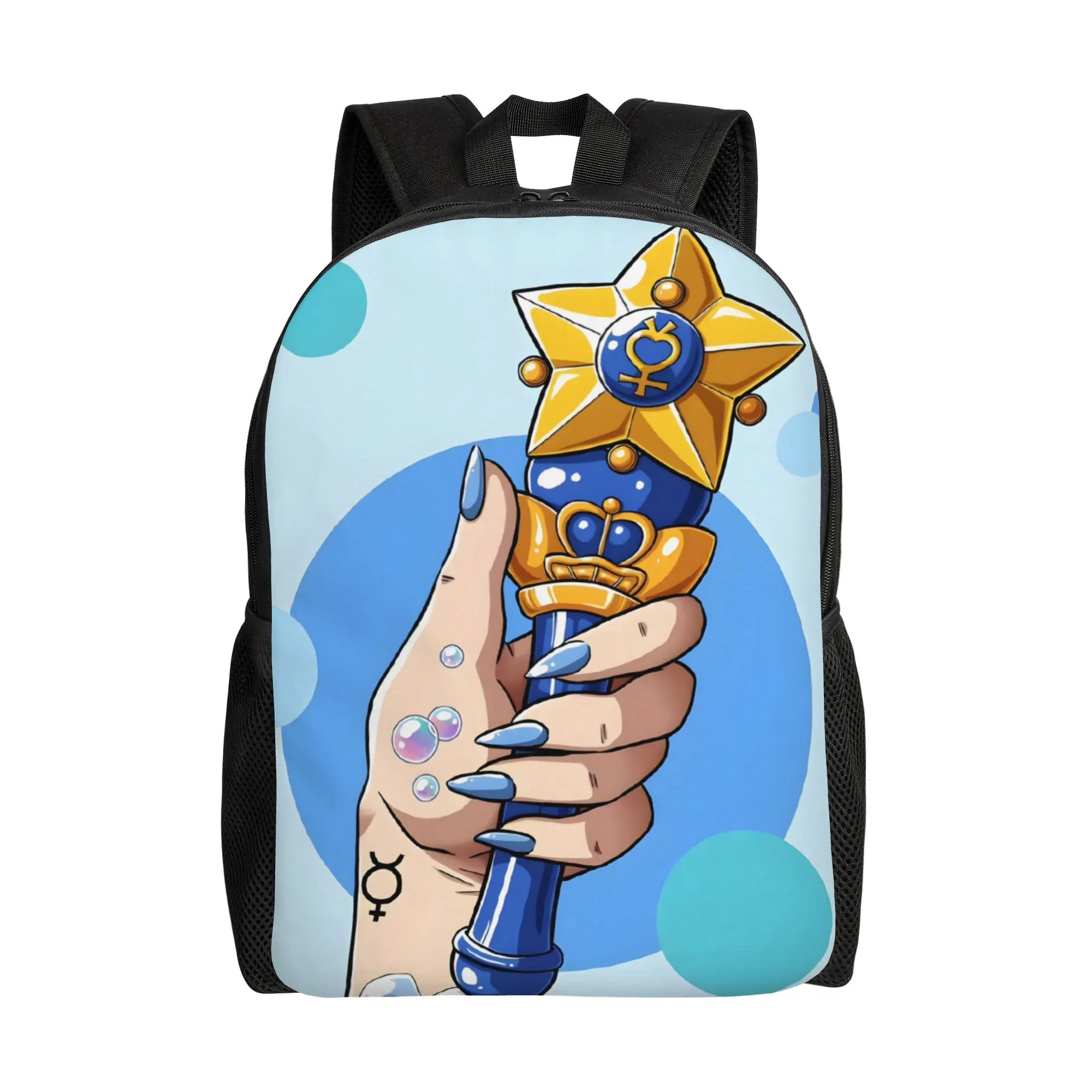 1Piece Backpack Mercury Staff New School Year Schoolbag High School  Sailor Moon For Gifts New Term Starts
