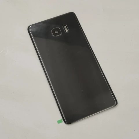Задняя стеклянная крышка батарейного отсека для Samsung Galaxy Note 7 Note7 N930 N935, запасные части и объектив камеры