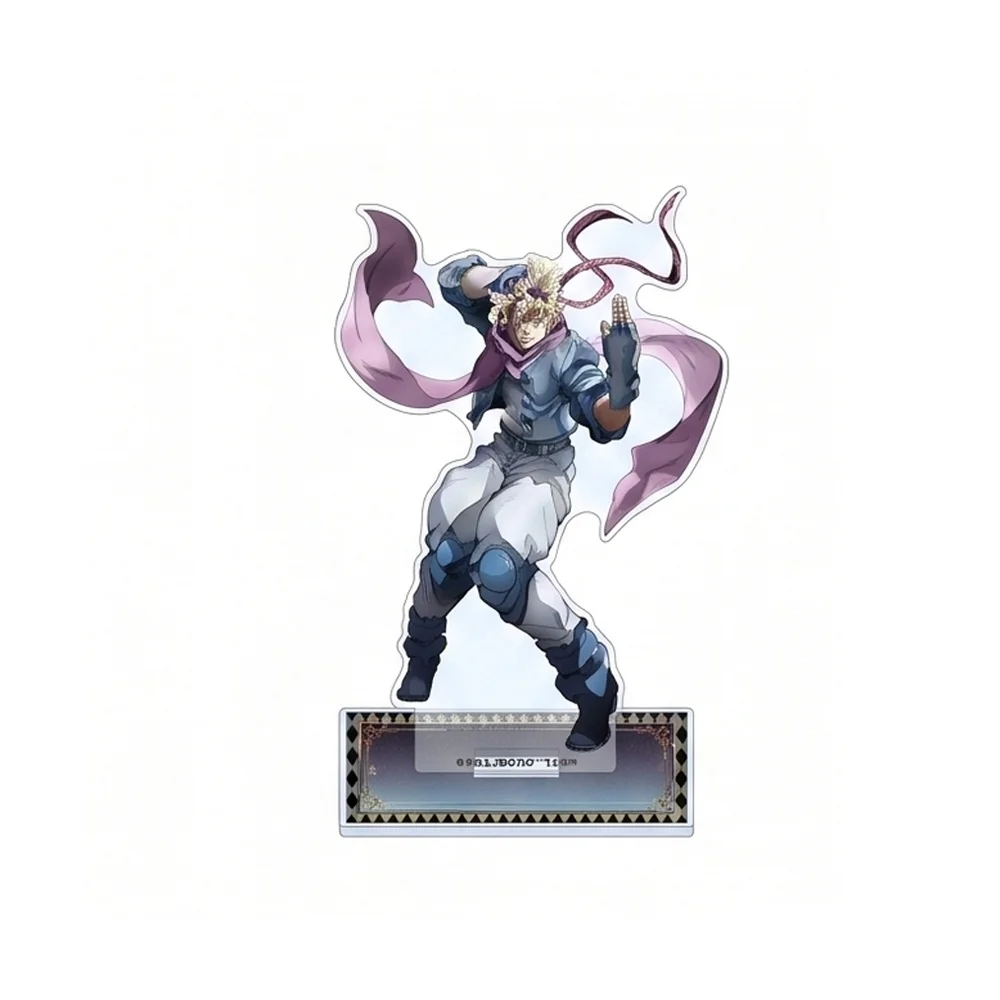 JoJo's Bizarre Adventure Acrylic Stand Keychain Custom 2026 New Jotaro DIO Battle Pose Character Merch