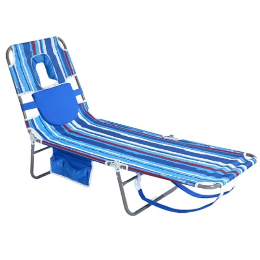 

Пляжное кресло-шезлонг с рюкзаком, раскладное, для загара лицом вниз, складное, портативное, для кемпинга