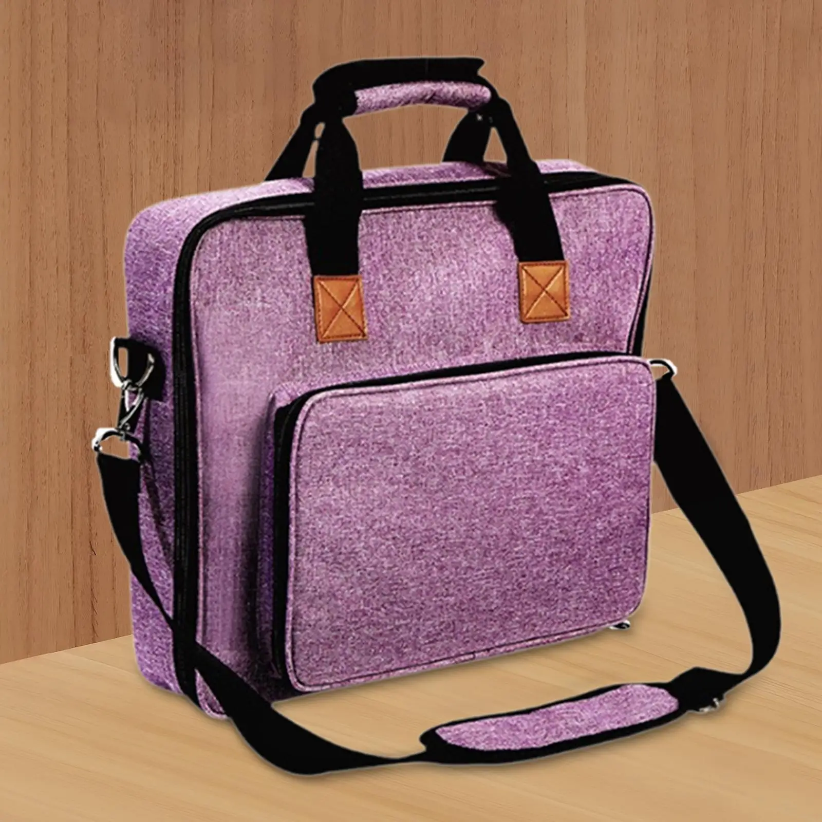 

Embroidery Project Bag Waterproof Oxford Cloth Easy to Use Supplies Storage for Stitch Tools Kit Floss Travel Charts Accessories